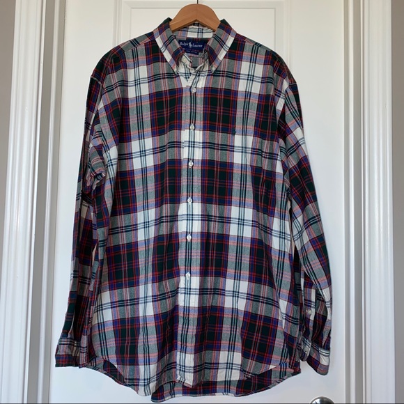 Ralph Lauren Flannel Button Down - Picture 2 of 4